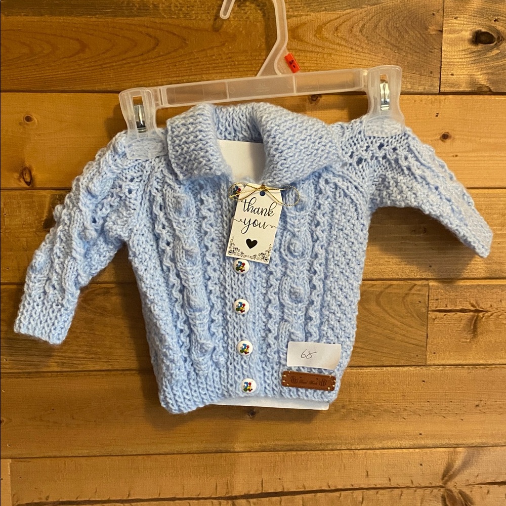 Handmade Sweater 6-12 Months